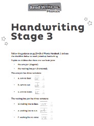 handwriting stage 3